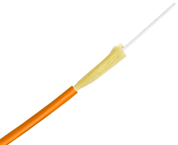 Simplex Riser Fiber Optic Cable, Multimode OM1, Corning Fiber, Indoor