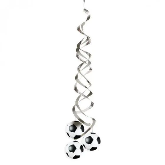 Soccer Fanatic Danglers Hanging Decorations 91cm 2pk