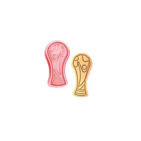 Soccer Trophy Cookie Cutter & Embosser