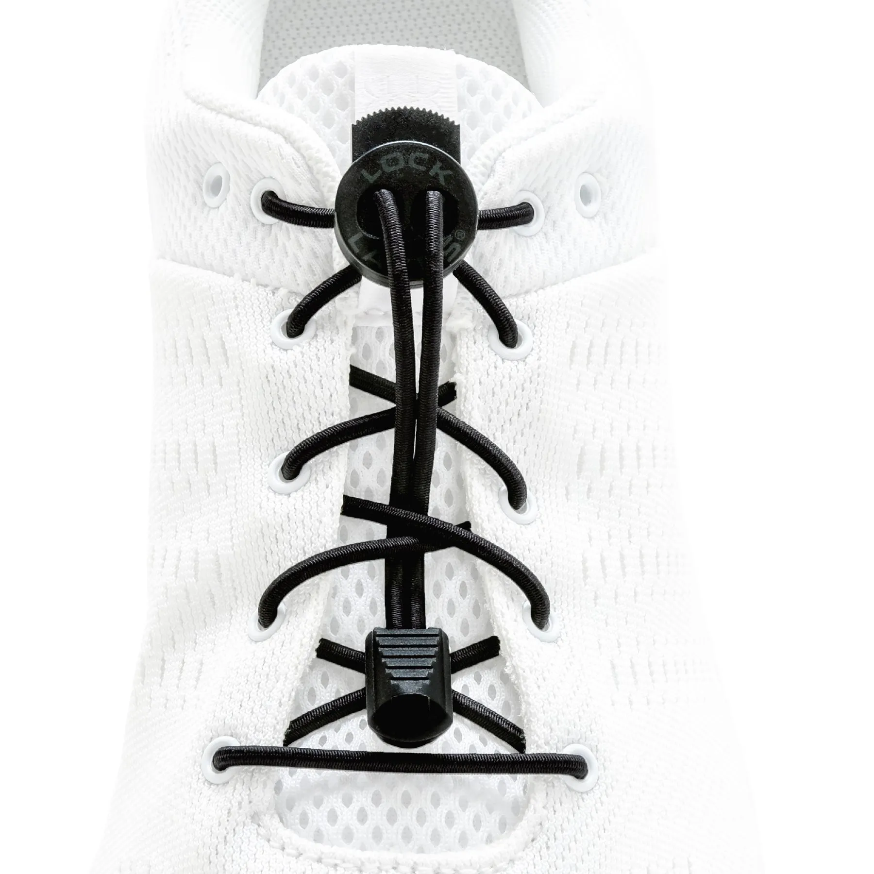 Solid No-Tie Shoelaces