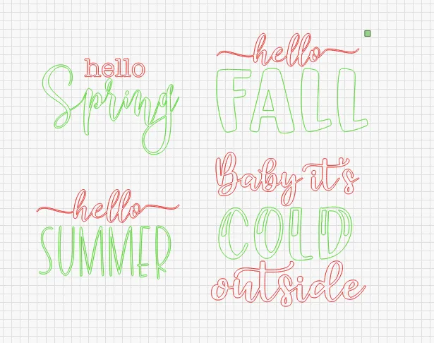 SVG DIGITAL FILE: Seasonal fun