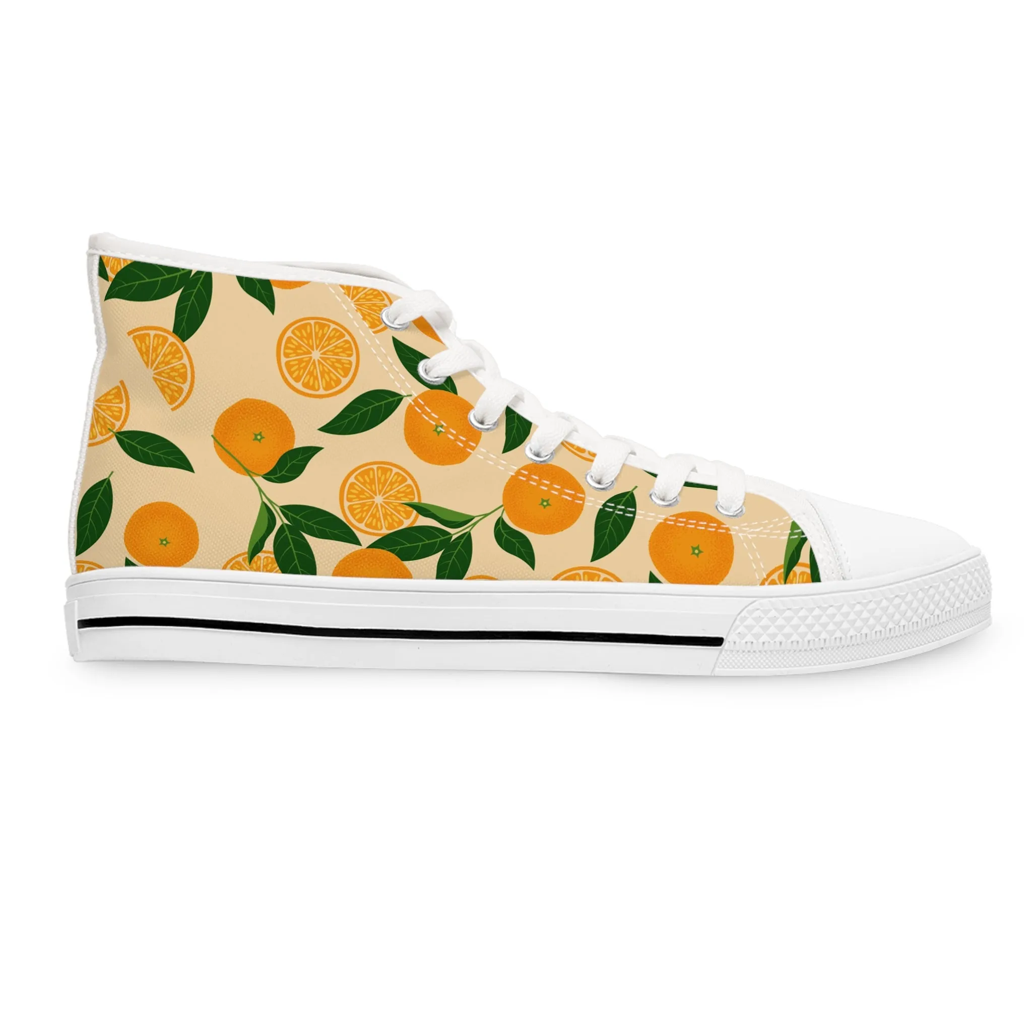 Tangerine Women's High Top Sneakers