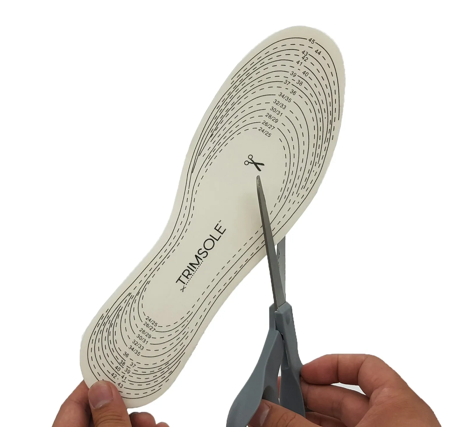 TRIMSOLE Memory Foam Insoles – Diabetic Plastazote