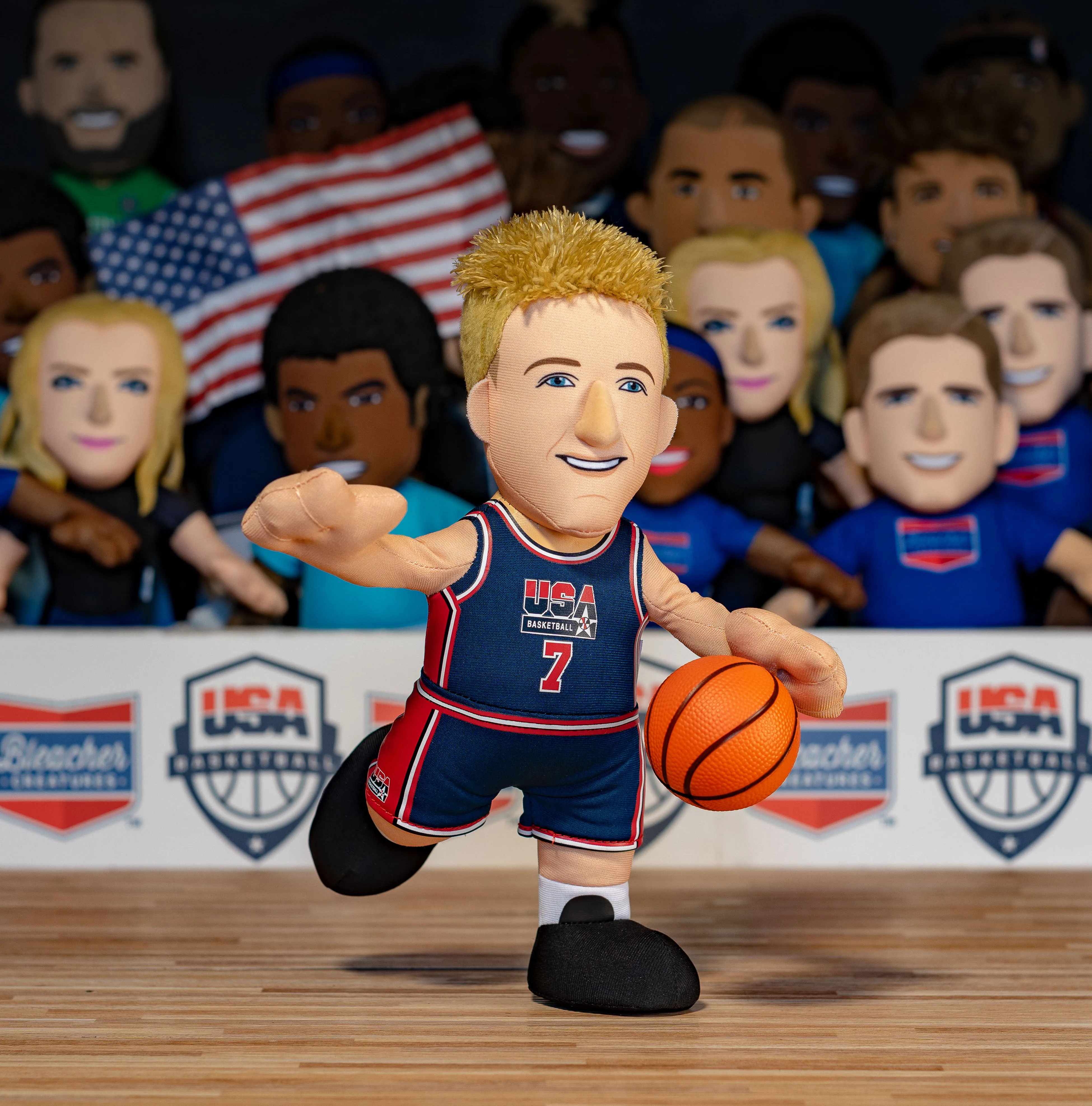 USA Basketball Larry Bird 10" Plush Figure