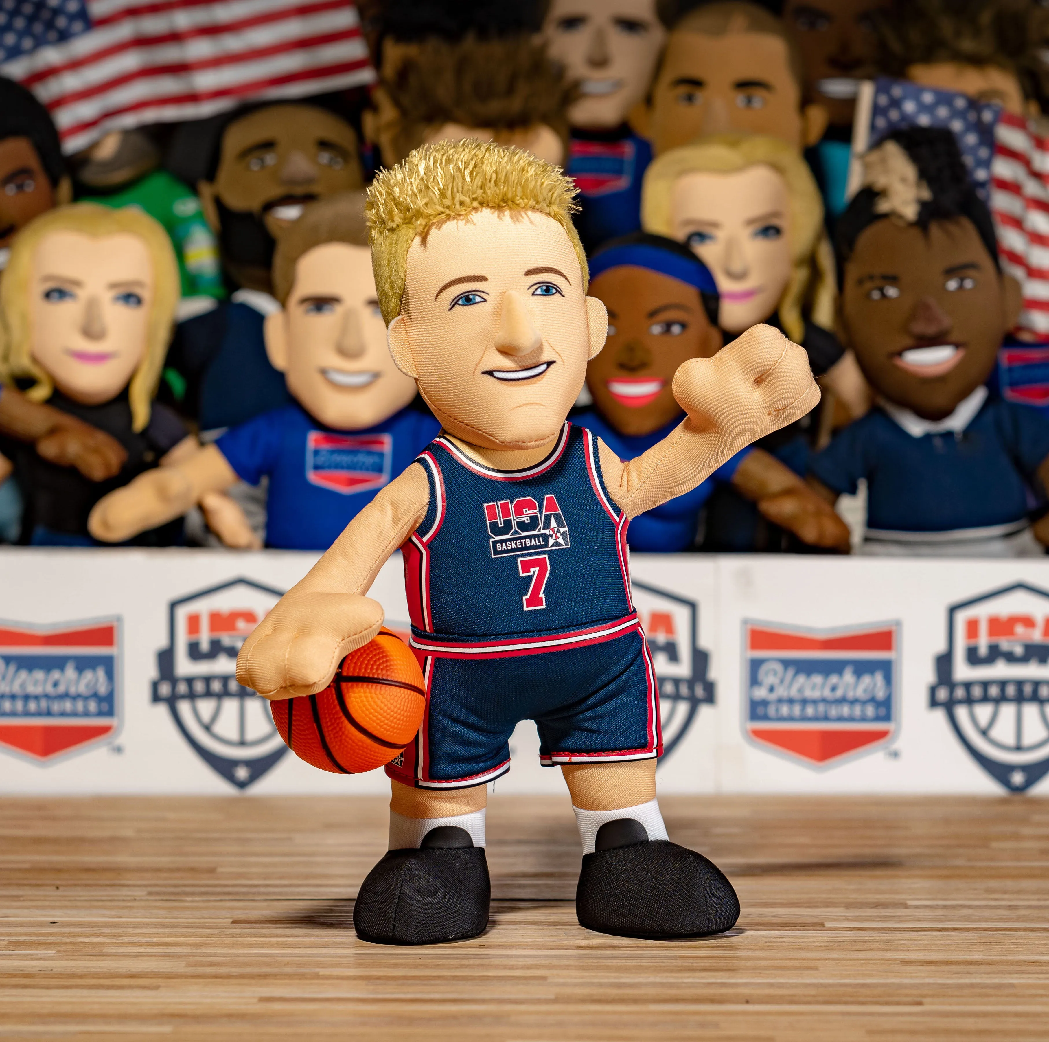 USA Basketball Larry Bird 10" Plush Figure