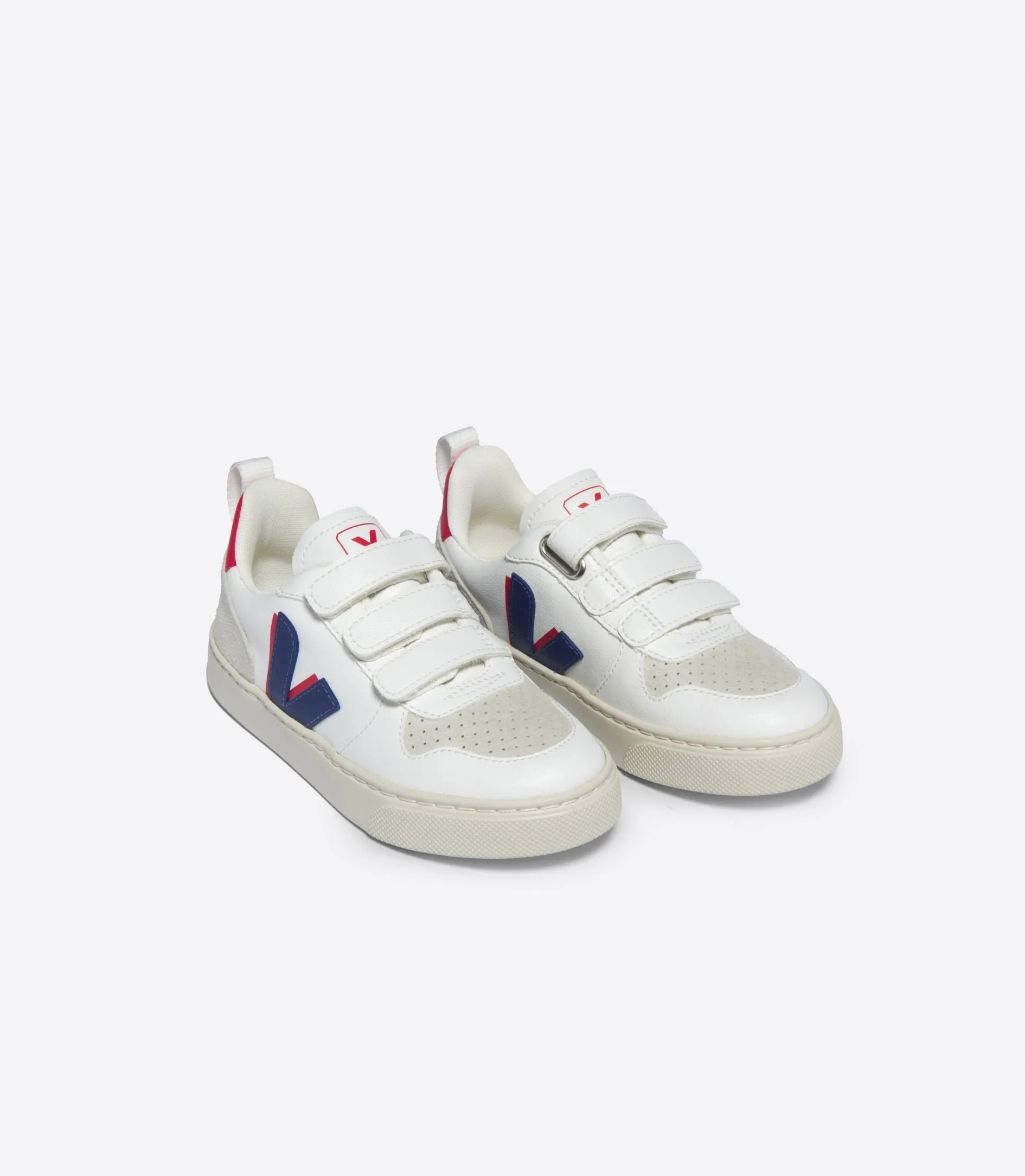 Veja Cobalt Pekin Triple Velcro Sneaker