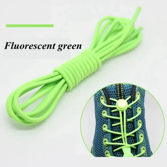 Vibrant Colours Elastic Shoelaces