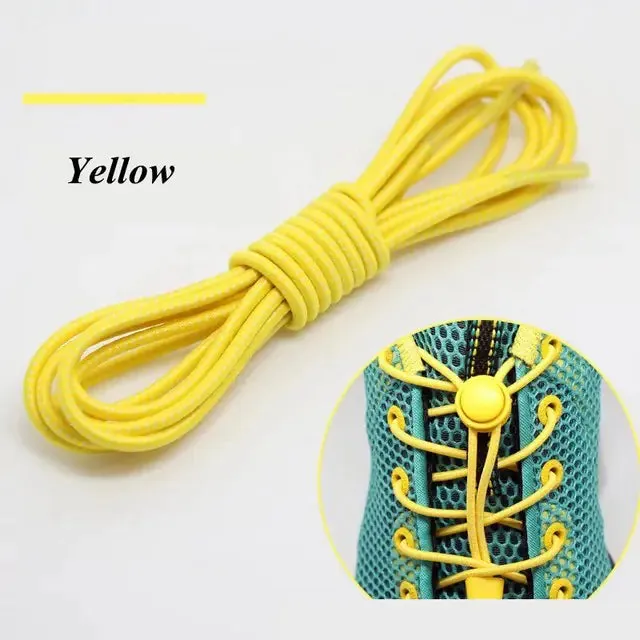 Vibrant Colours Elastic Shoelaces