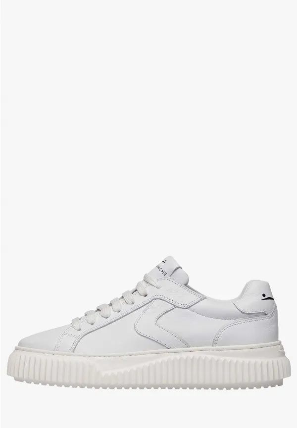 Voile Blanche - Lipari Sneaker in Clean White