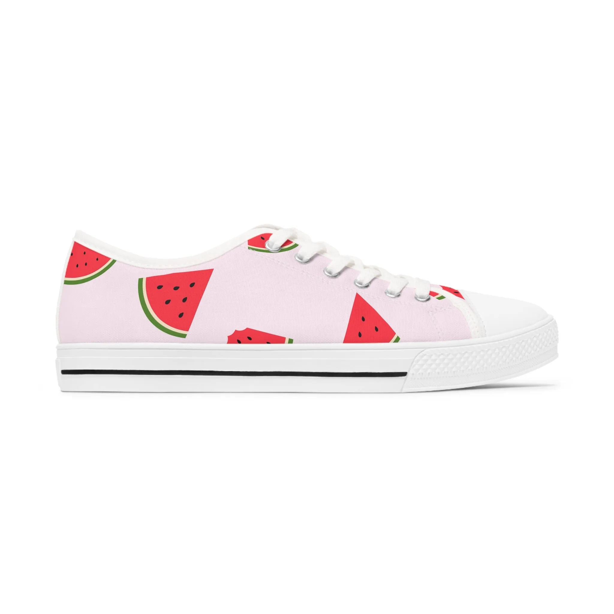 Watermelon Women's Low Top Sneakers