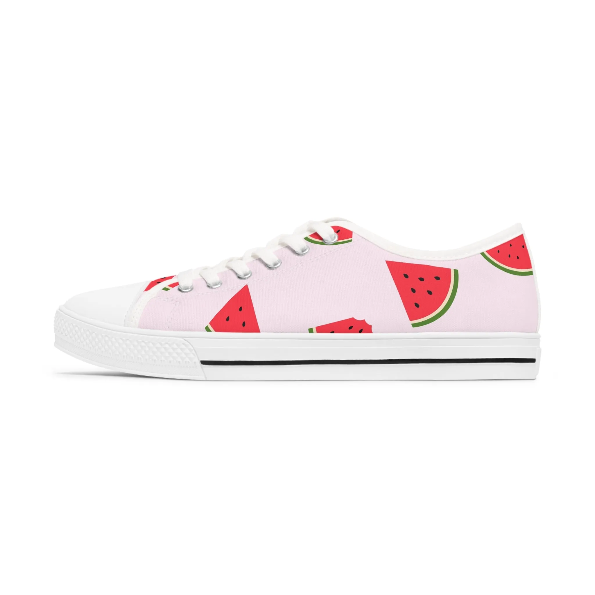 Watermelon Women's Low Top Sneakers